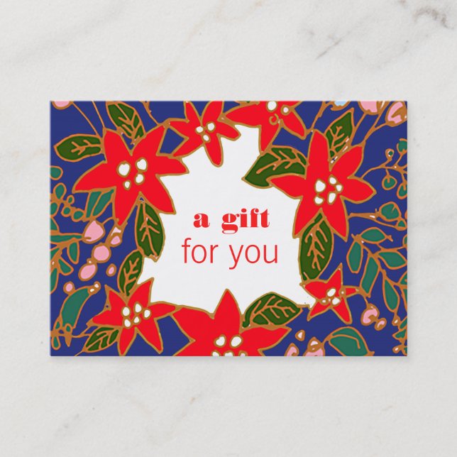 Certificat cadeau Noël / Vacances (Devant)