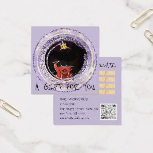 Certificat cadeau ongles cheveux Dresser maquillag