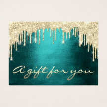 Certificat cadeau Turquoise Gold DripEyelash cheve