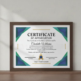 Certificat de Réalisation Exceptionnelle pour l'Em