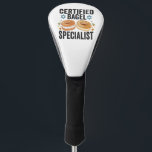 Certified Bagel Specialist Funny Jewish Hanukkah Golf Headcover<br><div class="desc">hanukkah,  passover, jiddisch, chanukah, jüdisch, menorah, jew, gift, Geburtstag, Bagel</div>