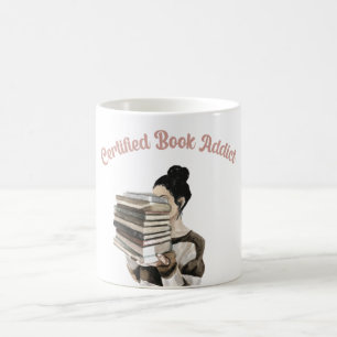 Certified Book Addict Kaffeetasse