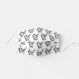 Certified Cat Lady Mund-Nasen-Maske Aus Stoff