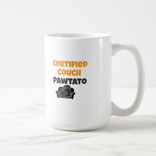 Certified Couch Pawtato Kaffeetasse (Rechts)
