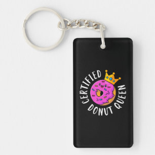 Certified Donut Queen Funny Girls Women Doughnut Schlüsselanhänger
