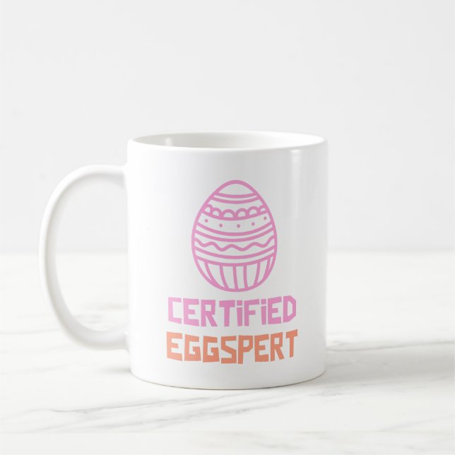 Certified Eggspert Osterklassische Tasse (Links)