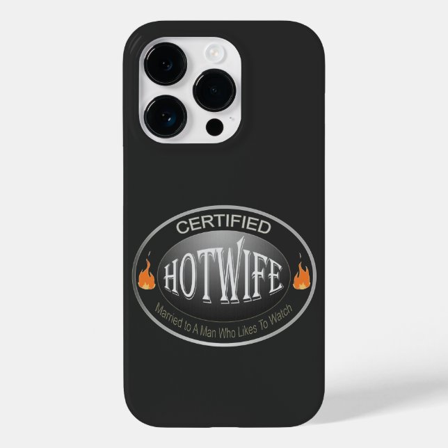 Certified Hotwife Case-Mate iPhone 14 Pro Hülle (Rückseite)