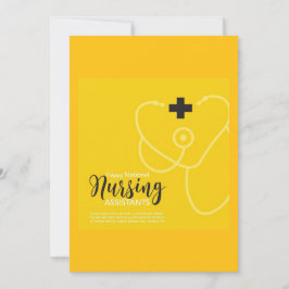 Certified Nurse's Aide Week Greeting Card Feiertagskarte