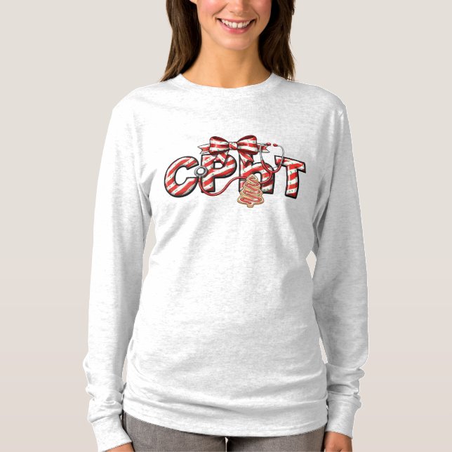 Certified Pharmacy Technician Holiday (CPhT) T-Shirt (Vorderseite)
