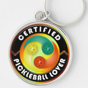 Certified Pickleball Lover 1 Schlüsselanhänger Opt