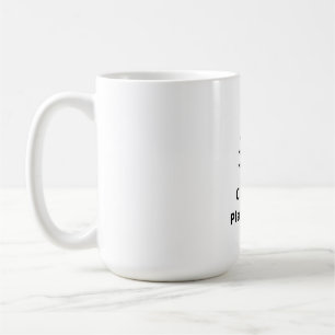 Certified Plant Addict Logo with Black Fern Silhou Kaffeetasse