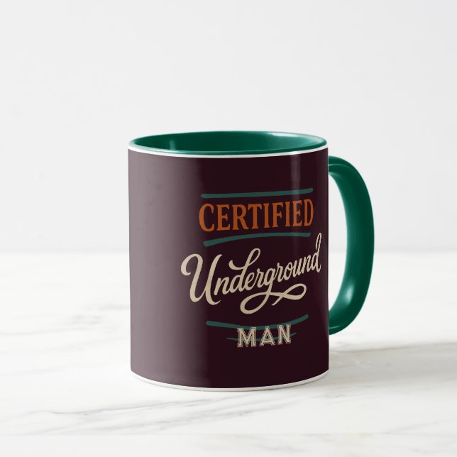 Certified Untergrund Man Fyodor Dostoevsky Tasse (VorderseiteRechts)