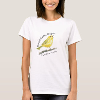 Certified Warbler Whisperer Funny Vogelbeobachtung T-Shirt