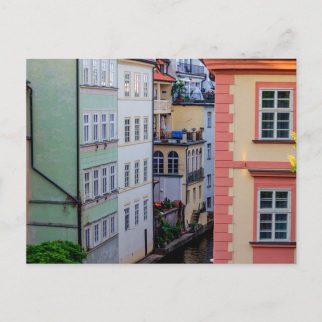 Certovka oder Teufelsgraben, Prag, Tschechien Postkarte (Vorderseite)