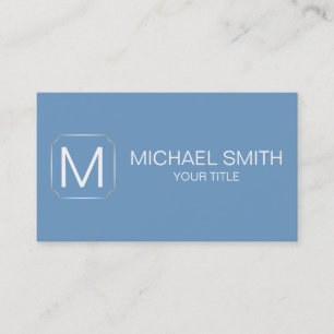 Cerulean Frost Farbe Hintergrund Visitenkarte