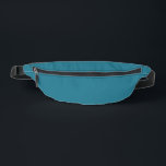 Cerulean (grün), solide Farbe Bauchtasche<br><div class="desc">#257B92 Cerulean (grün)</div>