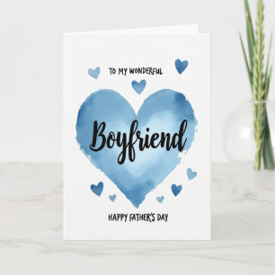 Cerulean Heart Vatertagskarte Karte
