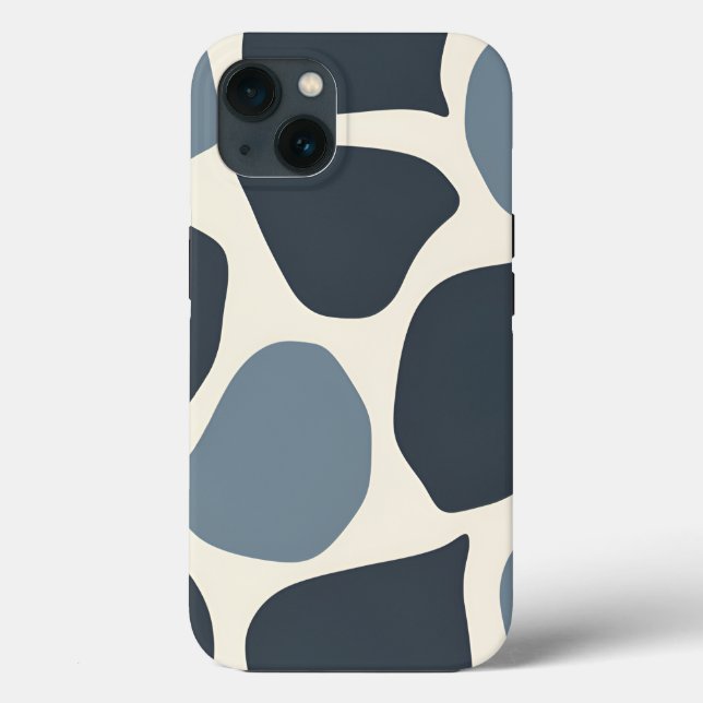 Cerulean Mist Drift Men's T - Shirt Case-Mate iPhone Hülle (Rückseite)