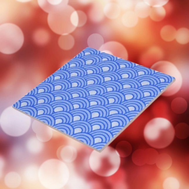 Cerulean Scales Keramik Tile Fliese (Von Creator hochgeladen)