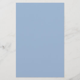 Cerulean Solid Color Briefpapier