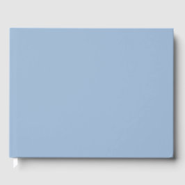 Cerulean Solid Color Gästebuch