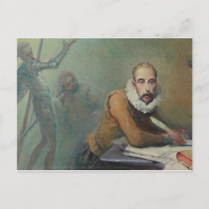 Cervantes Postkarte