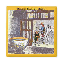 Cervantes Tauferer Schriftart Alcalá de Henares