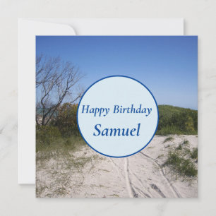 Cervantes WA Flat Birthday Card Karte