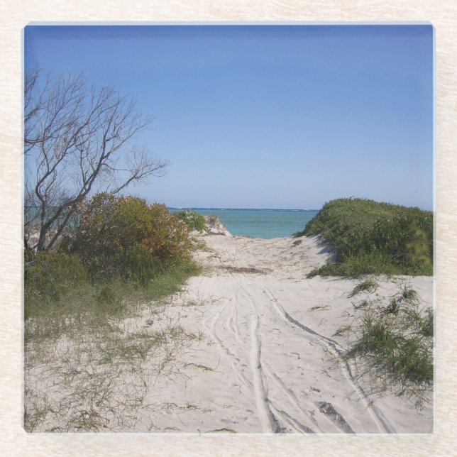 Cervantes WA Glasuntersetzer (Vorderseite)