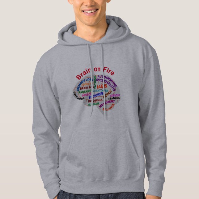 Cerveau sur Sweat - shirt à capuche/Tee - shirt To (Devant)