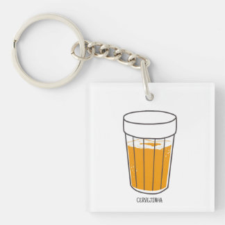 Cervejinha Beer Shirt – Lustiges brasilianisches B Schlüsselanhänger