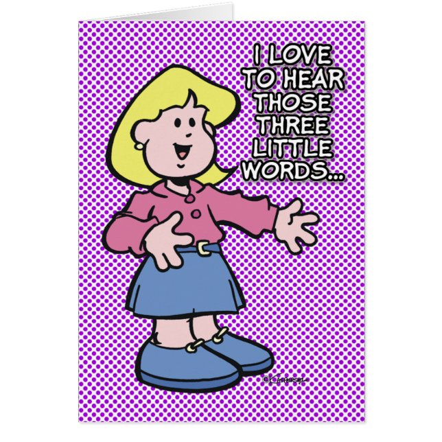 Ces Trois Petits Mots... (Devant)