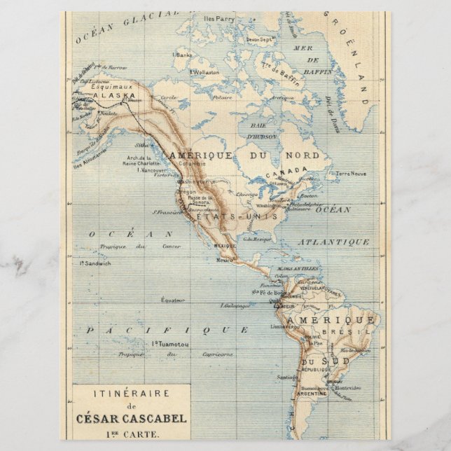 "César Cascabel" von George Roux Scrapbook Paper (Vorderseite)