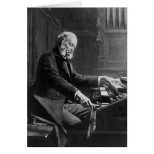 Cesar Franck à la console de l'organe