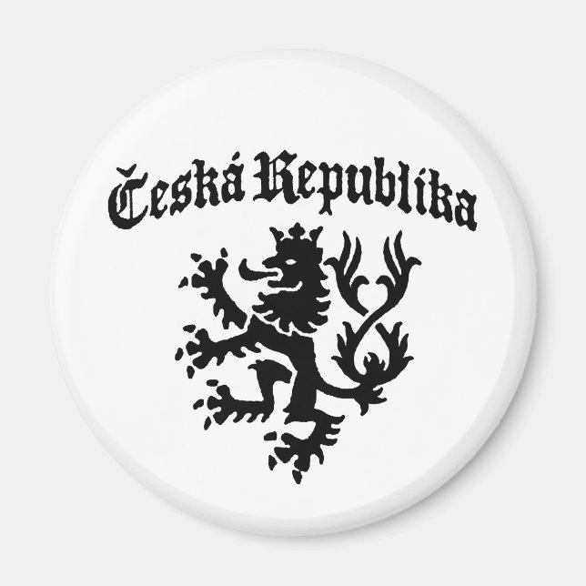Ceska Republika Magnet (Vorne)