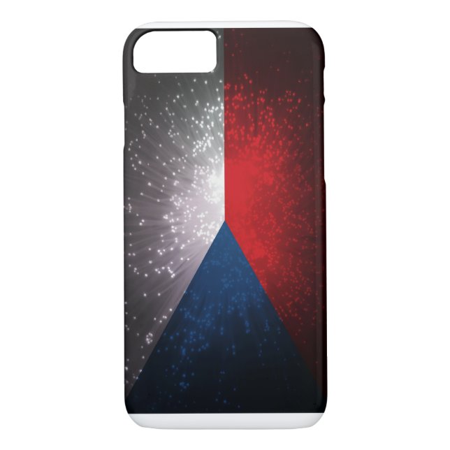 Česká republika; Tschechische Flagge Case-Mate iPhone Hülle (Rückseite)