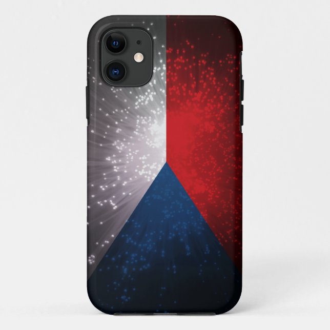 Česká republika; Tschechische Flagge Case-Mate iPhone Hülle (Rückseite)