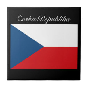 Česká republika vlajka fliese