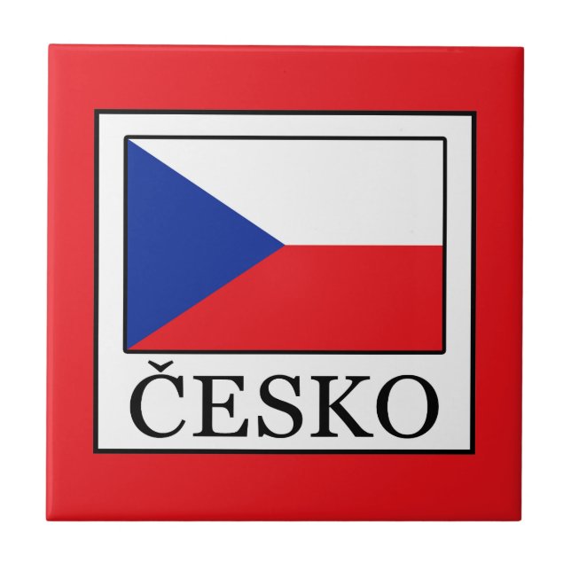 Česko Fliese (Vorderseite)