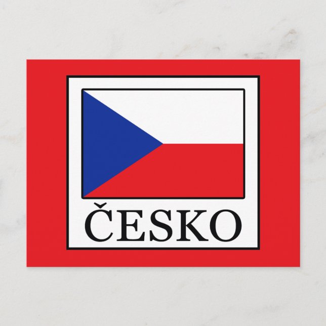 Česko Postkarte (Vorderseite)