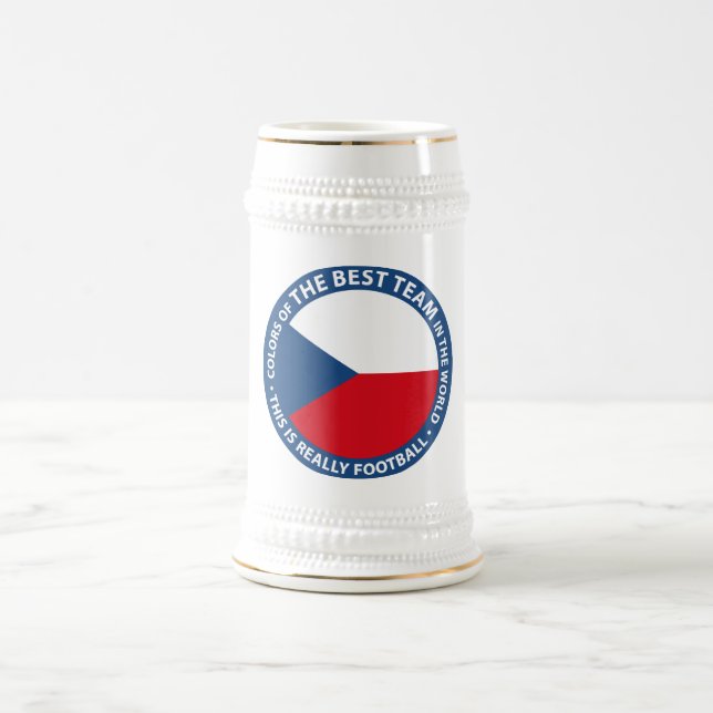 Československo shield bierglas (Mittel)