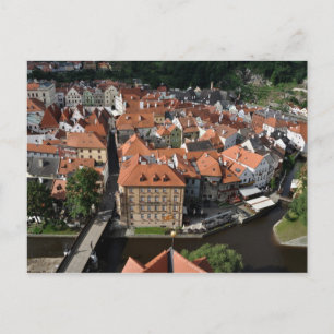 Cesky Krumlov Altstadt Postkarte