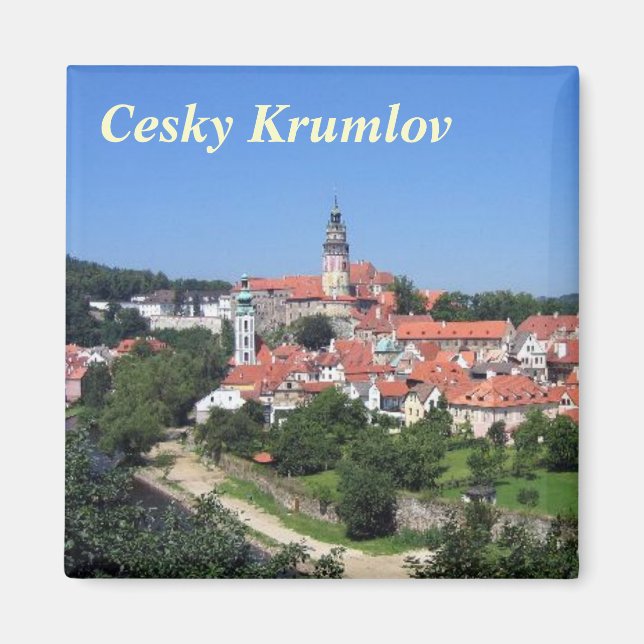 Cesky Krumlov Kühlschrankmagnet (Vorne)