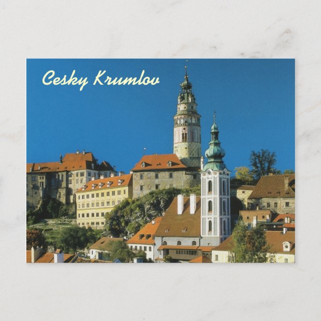 Cesky Krumlov Postkarte (Vorderseite)