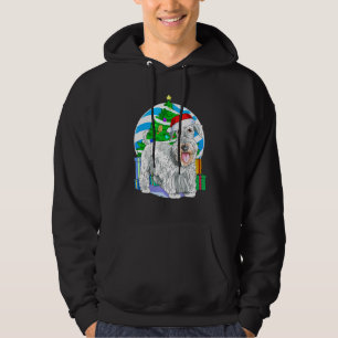 Cesky Terrier Dog Weihnachtsbaumdekor Hoodie