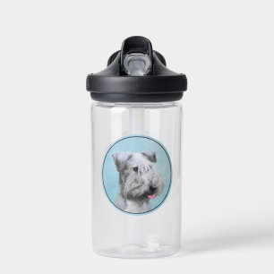 Cesky Terrier Painting - Niedliche Original Dog Ar Trinkflasche