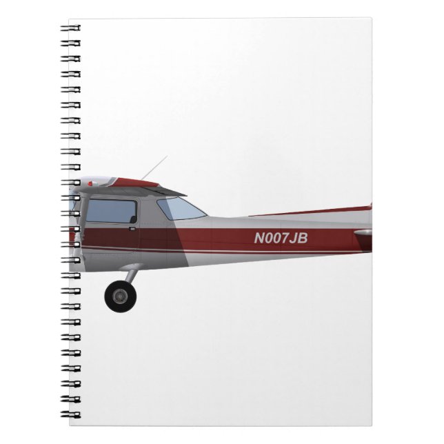 Cessna 152 392392 notizblock (Vorderseite)