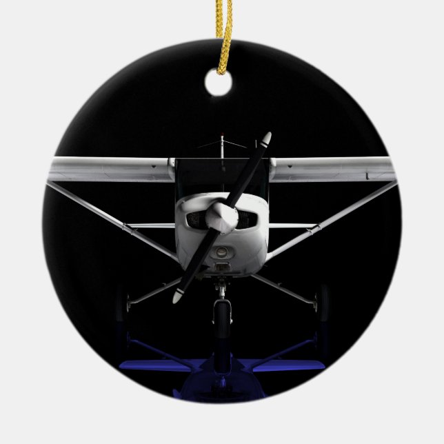 Cessna 152 Showroom. Keramikornament (Vorne)