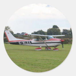 Cessna 182Q Runder Aufkleber