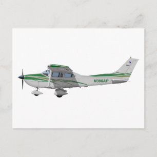 Cessna 182T Turbo Skylane II 396396 Postkarte